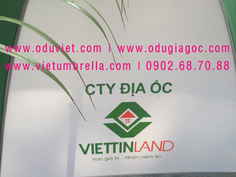 xưởng sản xuất ô dù cầm tay in logo quảng cáo